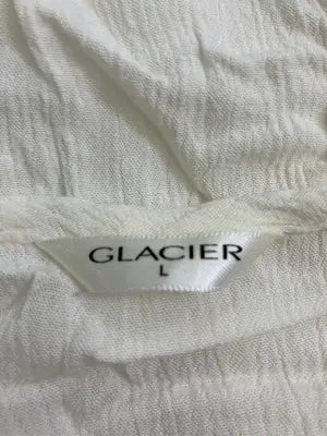 GLACIER/グラシア/シャツ/ブラウス/トップス/アイボリー/L
