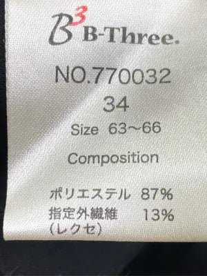 B-Three/その他パンツ/パンツ/ブラック/34