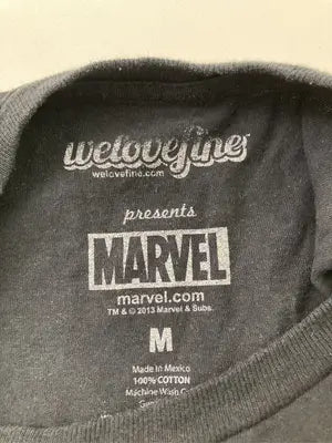 MARVEL/マーベル/Tシャツ/カットソー/トップス/ブラック/M