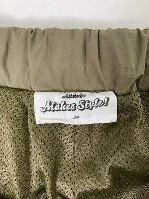 Attitude makes style!/アティチュードメイクススタイル/その他パンツ/パンツ/カーキ/M