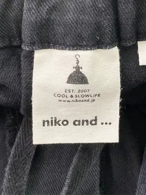 niko and .../ニコアンド/その他パンツ/パンツ/ブラック/3