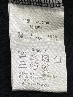 MIKASA STAR/Tシャツ/カットソー/トップス/ブラック/L