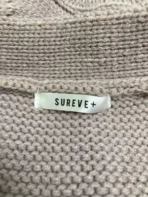 SUREVE/シュリーブ/カーディガン/ボレロ/トップス/ブラウン/3L   バスト100～108   身長154～162