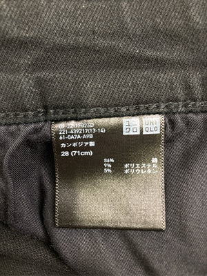 UNIQLO/ユニクロ/その他パンツ/パンツ/ブラック/28(71cm)