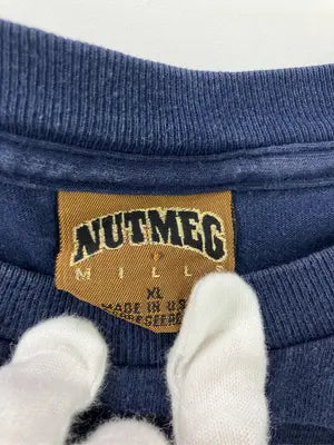 NUTMEG/ナツメグ/Tシャツ/カットソー/トップス/ネイビー/XL