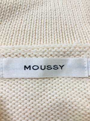 MOUSSY/マウジー/ニット/セーター/トップス/アイボリー/F