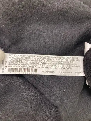 ZARA/ザラ/シャツ/ブラウス/トップス/ブラック/USA L