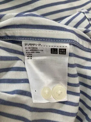 UNIQLO U/ユニクロユー/シャツ/ブラウス/トップス/ブルー/L