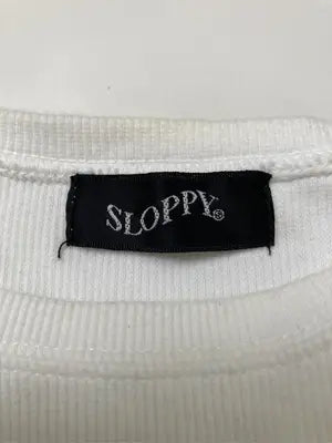 SLOPPY/スロッピー/Tシャツ/カットソー/トップス/ホワイト/F