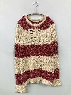 ZARA MAN/ザラマン/ニット/セーター/トップス/レッド/USA M