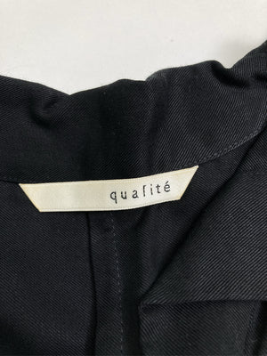 シャツワンピース/ワンピース/ドレス/ブラック/38