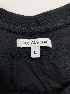 GLOBAL WORK/グローバルワーク/Tシャツ/カットソー/トップス/ブラック/L