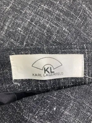 KARL LAGERFELD/ミモレ/半端丈スカート/スカート/ブラック/36