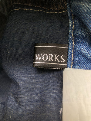 .WORKS/ドットワークス/デニムパンツ/パンツ/スカイブルー/ウエスト64　ヒップ91