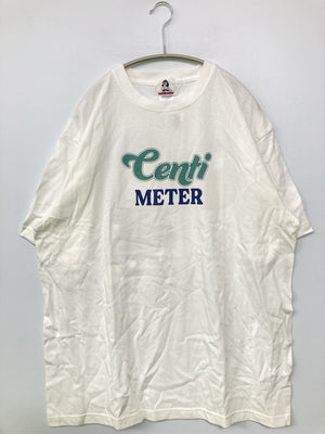 centimeter/センチメートル/Tシャツ/カットソー/トップス/ホワイト/XL