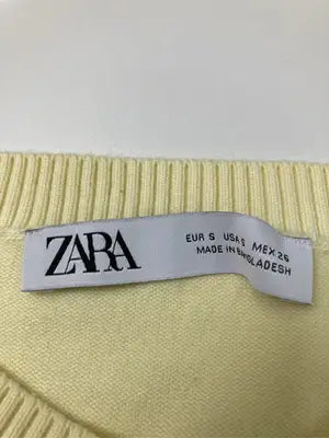 ZARA/ザラ/ベスト/トップス/イエロー/EUR S