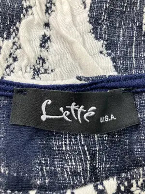Lette/Tシャツ/カットソー/トップス/ネイビー/表記無し