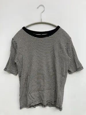 LAKOLE/ラコレ/Tシャツ/カットソー/トップス/ブラック