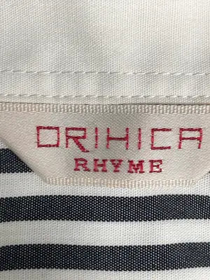 ORIHICA RHYME/オリヒカライム/シャツ/ブラウス/トップス/ネイビー/LL