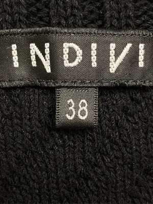 INDIVI/インディヴィ/ニット/セーター/トップス/ブラック/38