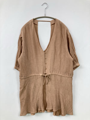 w closet/ダブルクローゼット/シャツ/ブラウス/トップス/ブラウン