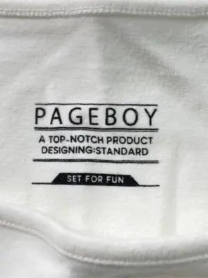 PAGEBOY/ページボーイ/Tシャツ/カットソー/トップス/ホワイト/F