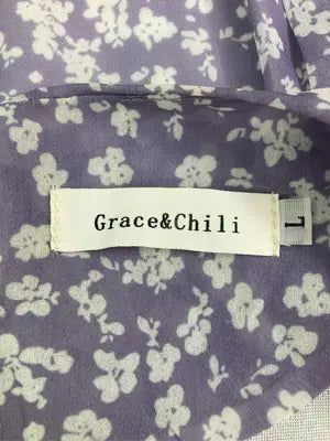Grace&Chili/グレースアンドチリ/ワンピース/ワンピース/ドレス/パープル/L