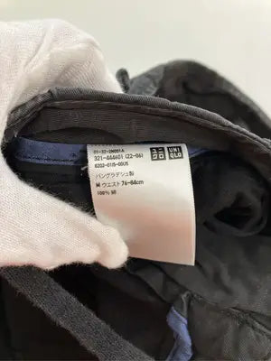 UNIQLO/ユニクロ/チノパンツ/パンツ/ブラック/M