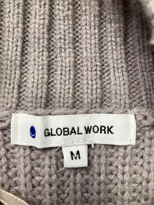 GLOBAL WORK/グローバルワーク/ニット/セーター/トップス/ベージュ/M
