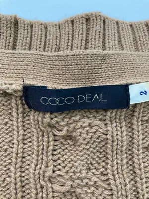 COCO DEAL/ココディール/カーディガン/ボレロ/トップス/ブラウン/2