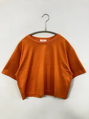SALOON/サルーン/Tシャツ/カットソー/トップス/オレンジ/F