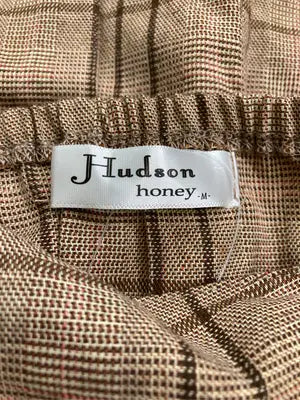 Hudson honey/ハドソンハニー/ジャンパースカート/ワンピース/ドレス/ブラウン/M
