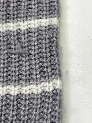 NAVY/ネイビー/ニット/セーター/トップス/グレー/L