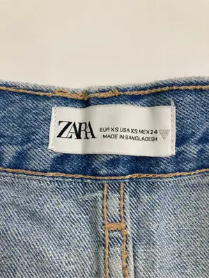 ZARA/ザラ/デニムスカート/スカート/ブルー/EUR XS