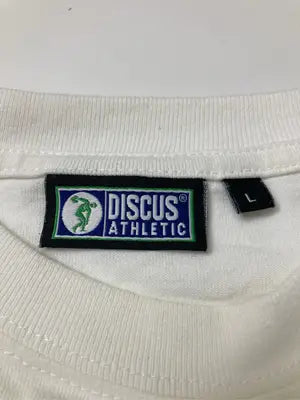 DISCUS/ディスカス/Tシャツ/カットソー/トップス/ホワイト/L