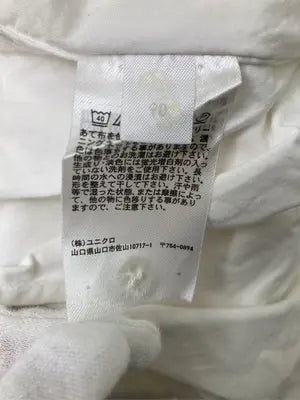 UNIQLO/ユニクロ/シャツワンピース/ワンピース/ドレス/ホワイト/L