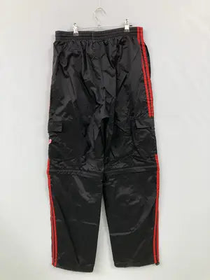 LOGO ATHLETIC/ナイロンパンツ/パンツ/ブラック/L