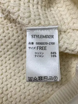 STYLEMIXER/スタイルミキサー/キャミソール/トップス/アイボリー/F