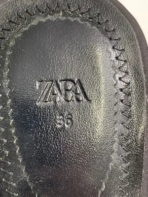ZARA/ザラ/サンダル/シューズ/ブラック/36
