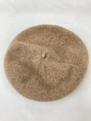 ハンチング/ベレー帽/帽子/ベージュ