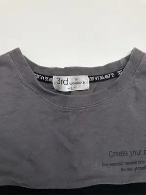 3rd by VANQUISH/Tシャツ/カットソー/トップス/ブラック/L