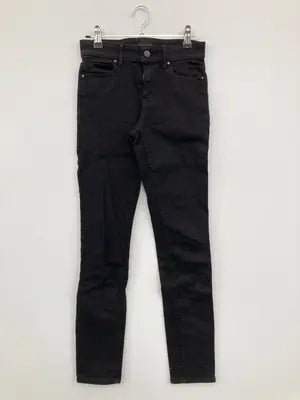 UNIQLO JEANS/ユニクロジーンズ/デニムパンツ/パンツ/ブラック/22 (56cm)