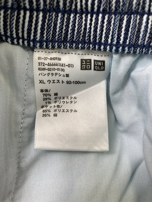 UNIQLO/ユニクロ/その他パンツ/パンツ/ブルー/XL  ウエスト92-100cm