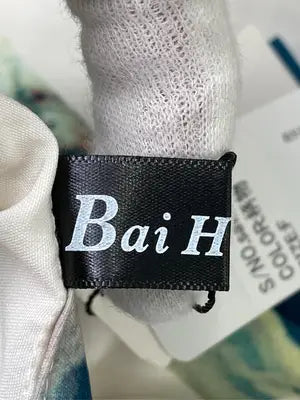 Bai He Hua/シャツ/ブラウス/トップス/ホワイト/1
