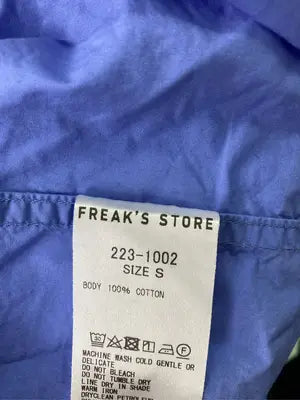 FREAK'S STORE/フリークスストア/シャツ/ブラウス/トップス/ブルー/S