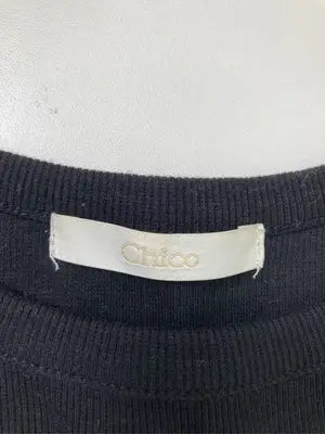 Chico/チコ/Tシャツ/カットソー/トップス/ブラック/F