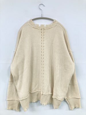 cepo/セポ/ニット/セーター/トップス/アイボリー/M