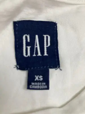 GAP/ギャップ/Tシャツ/カットソー/トップス/ホワイト/XS