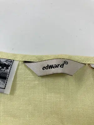 edward/シャツ/ブラウス/トップス/イエロー/S