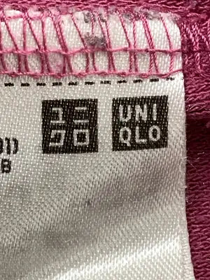 UNIQLO/ユニクロ/Tシャツ/カットソー/トップス/ピンク/L